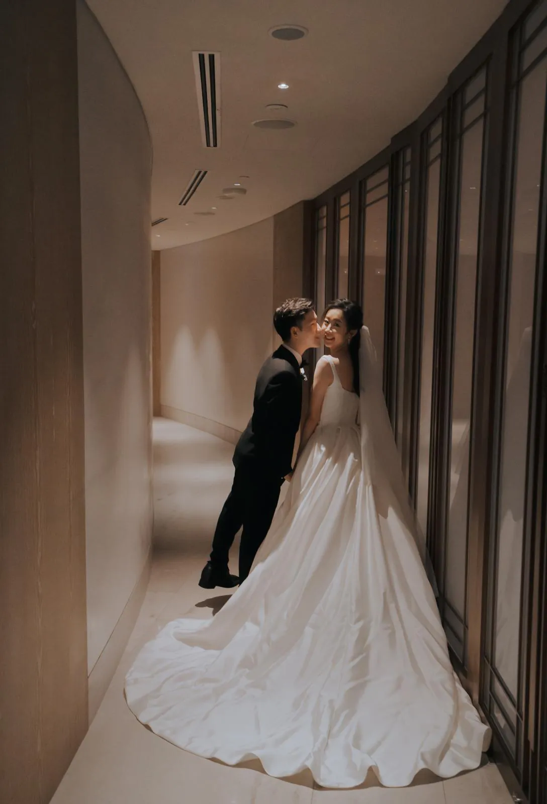 Wedding day celebration