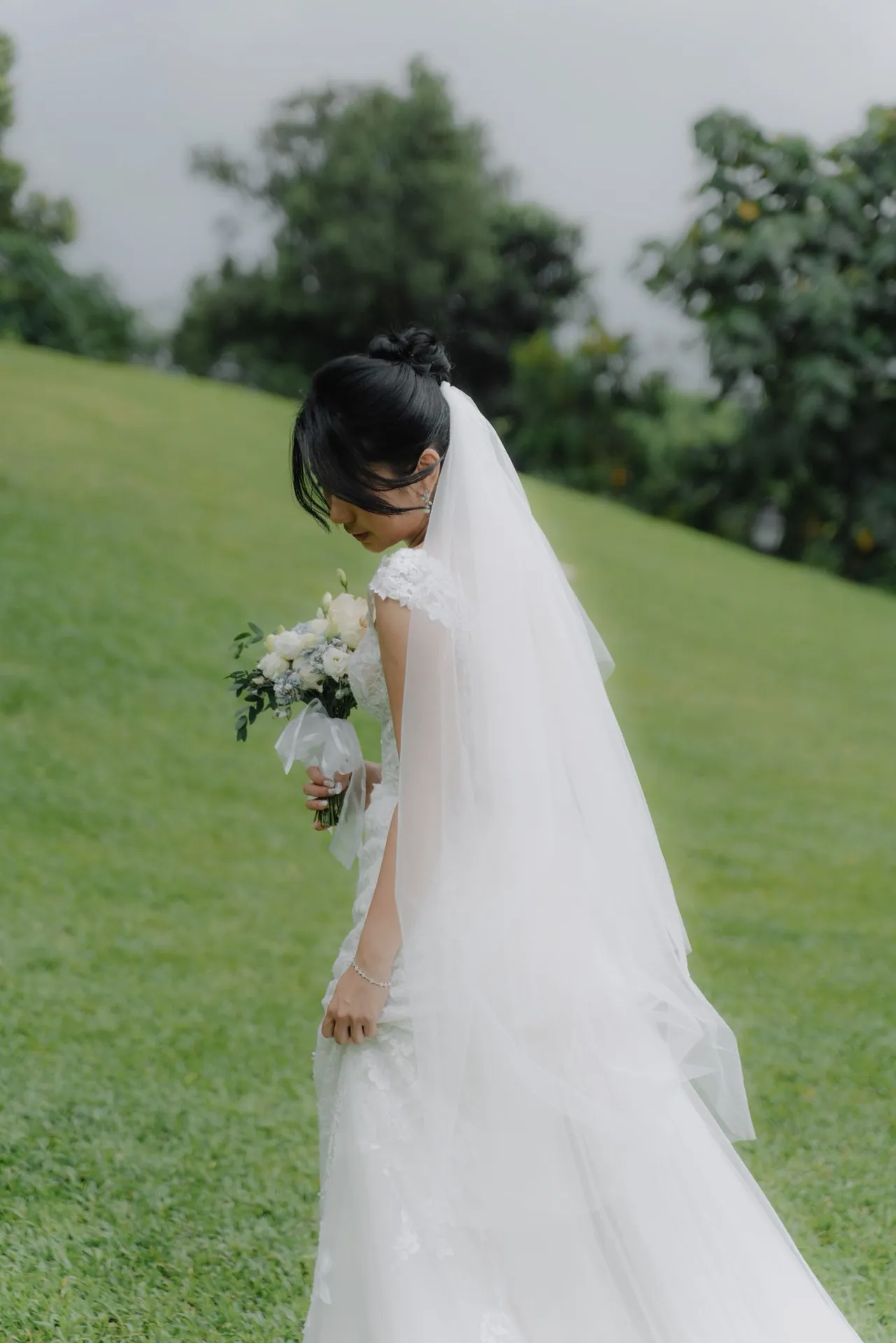 Wedding day celebration