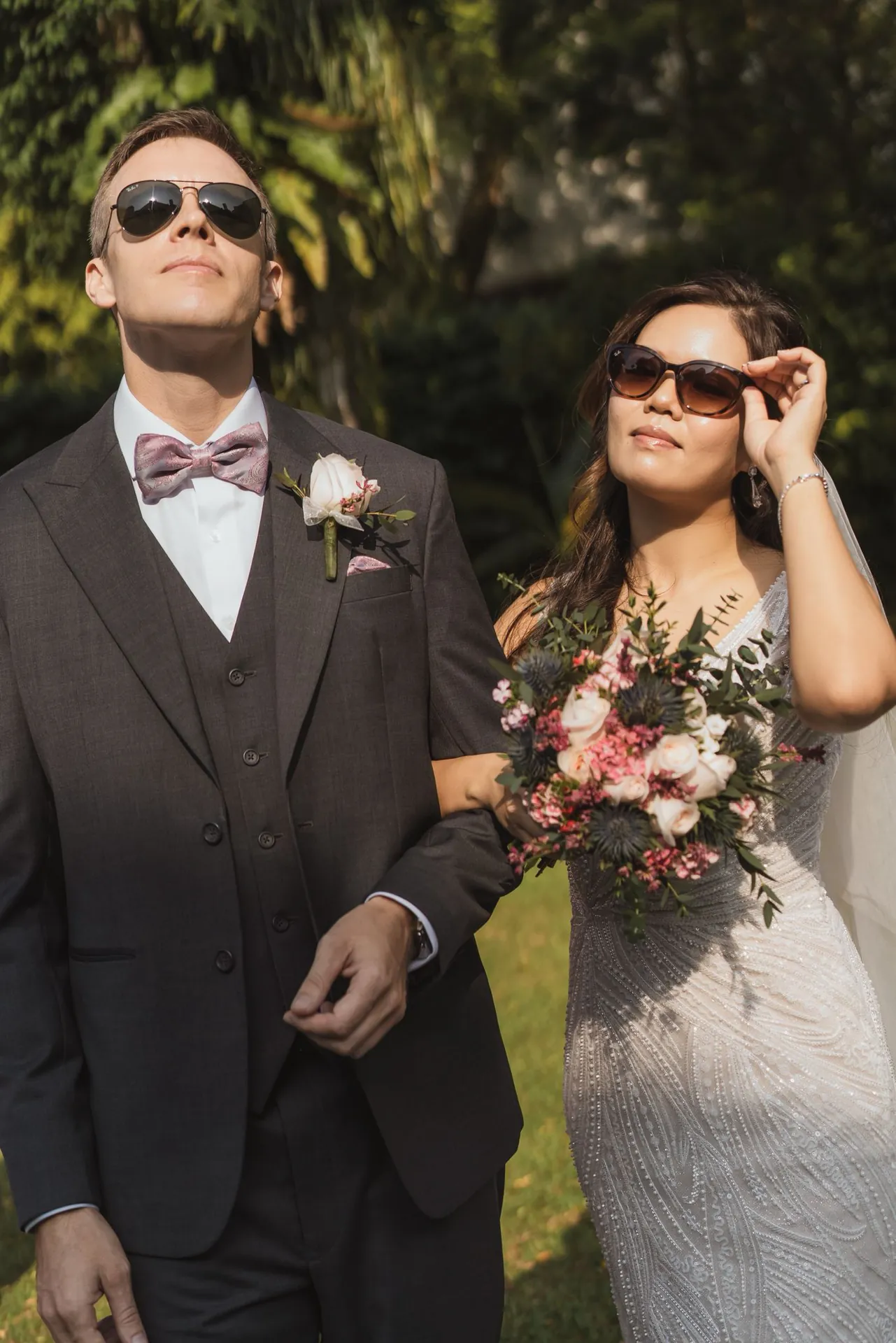 Wedding day celebration