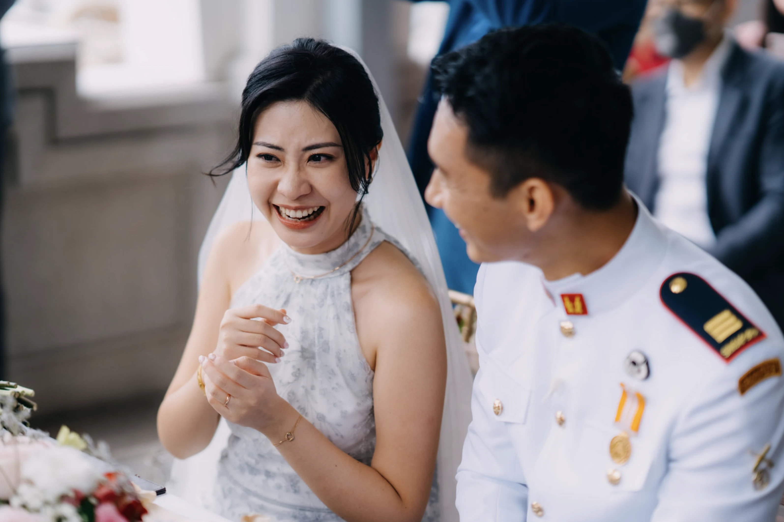 Xiao Bin and Wu Qi wedding day celebration